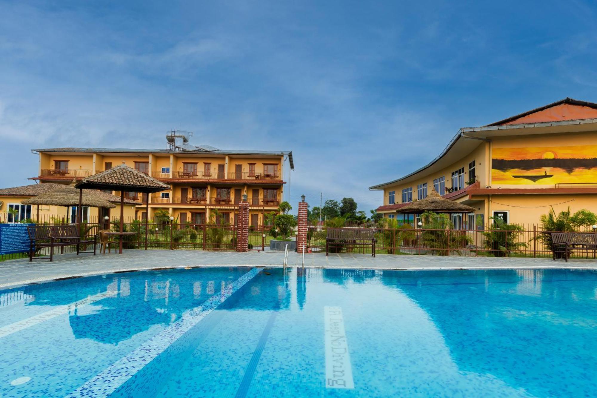 Sisai Park Village Chitwan Exterior photo